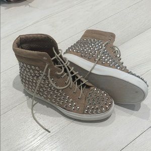 JEFFREY CAMPBELL STUDDED SNEAKERS